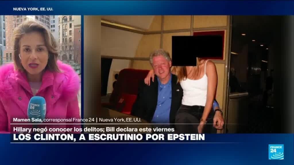 "No tenía ni idea": Bill Clinton comparece ante el Congreso por relación con Epstein