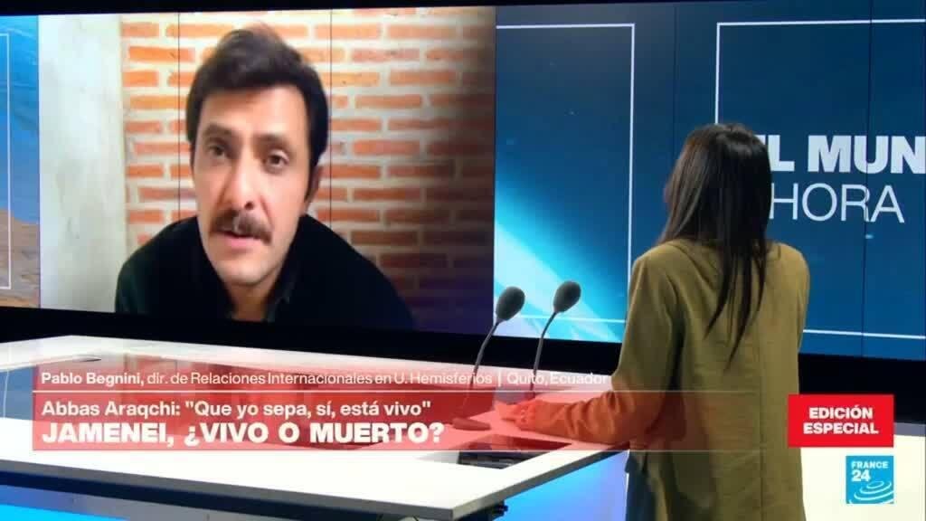 Pablo Begnini: "Muerte del ayatolá confirma intensión de EE. UU. de erradicar régimen autoritario"
