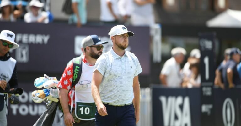 Abierto de la República de golf: Noh y Docherty llegan al domingo como líderes y la ilusión de Argentina está en el cordobés Oliva Pinto