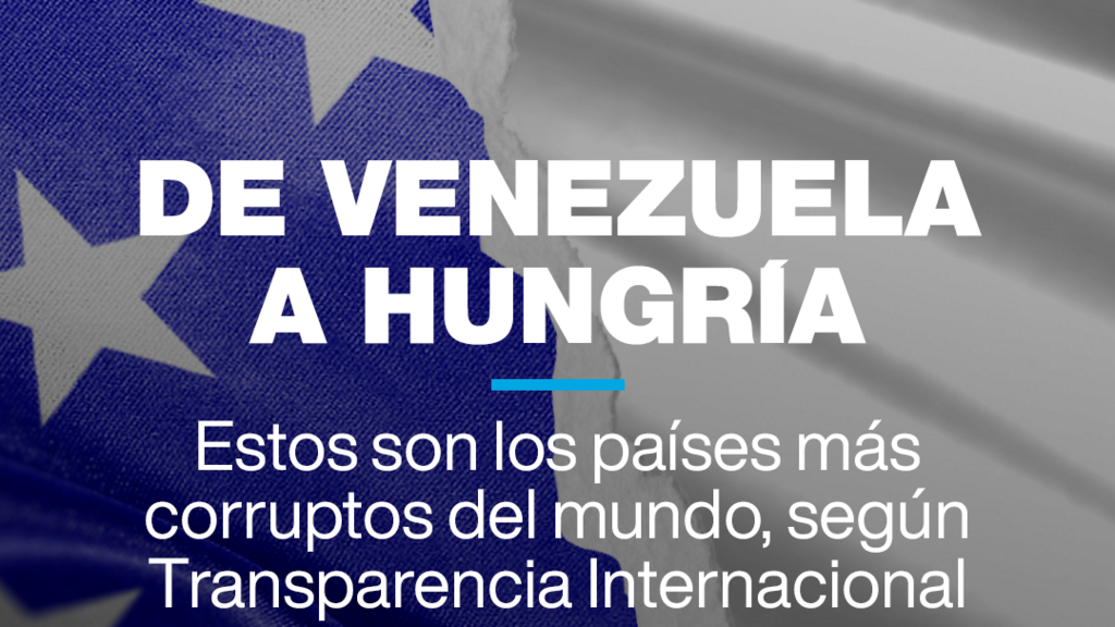 Estos son los países más corruptos del mundo, según Transparencia Internacional