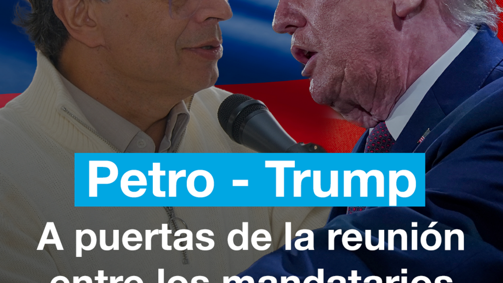 Petro y Trump intentarán limar asperezas en la Casa Blanca