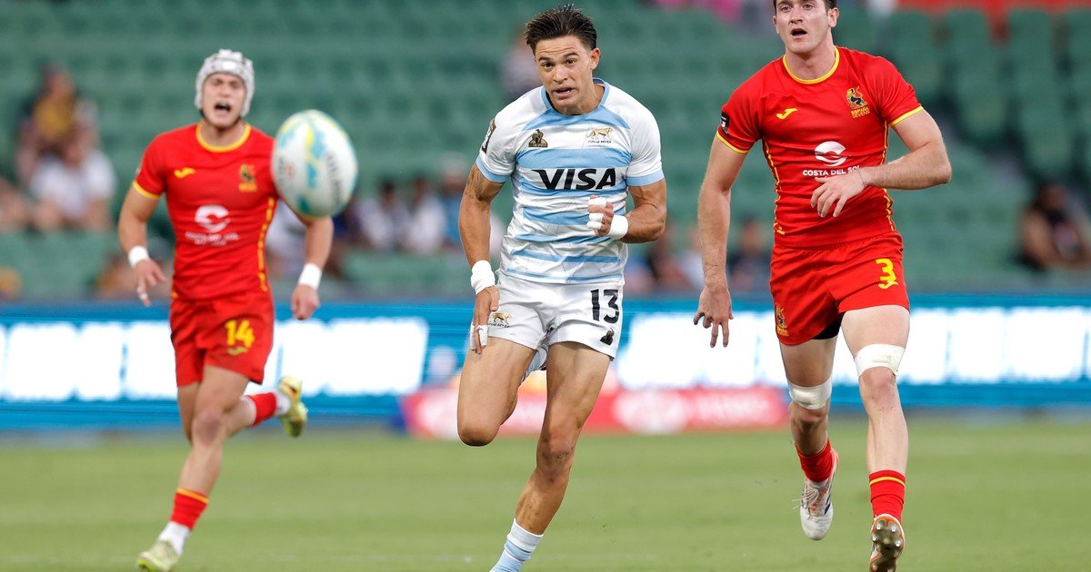 Los Pumas pasaron de un sábado triste a un domingo de alegría y terminaron quintos en el Seven de Perth: histórica victoria vs Francia