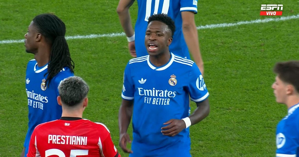 Escándalo por racismo entre Vinícius y Prestianni en la Champions League: la UEFA analiza los informes y advirtió posibles sanciones