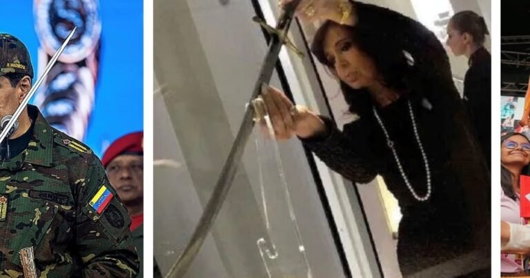 Fetiches del poder: del sable corvo de San Martín a la espada de Bolívar en manos de presidentes