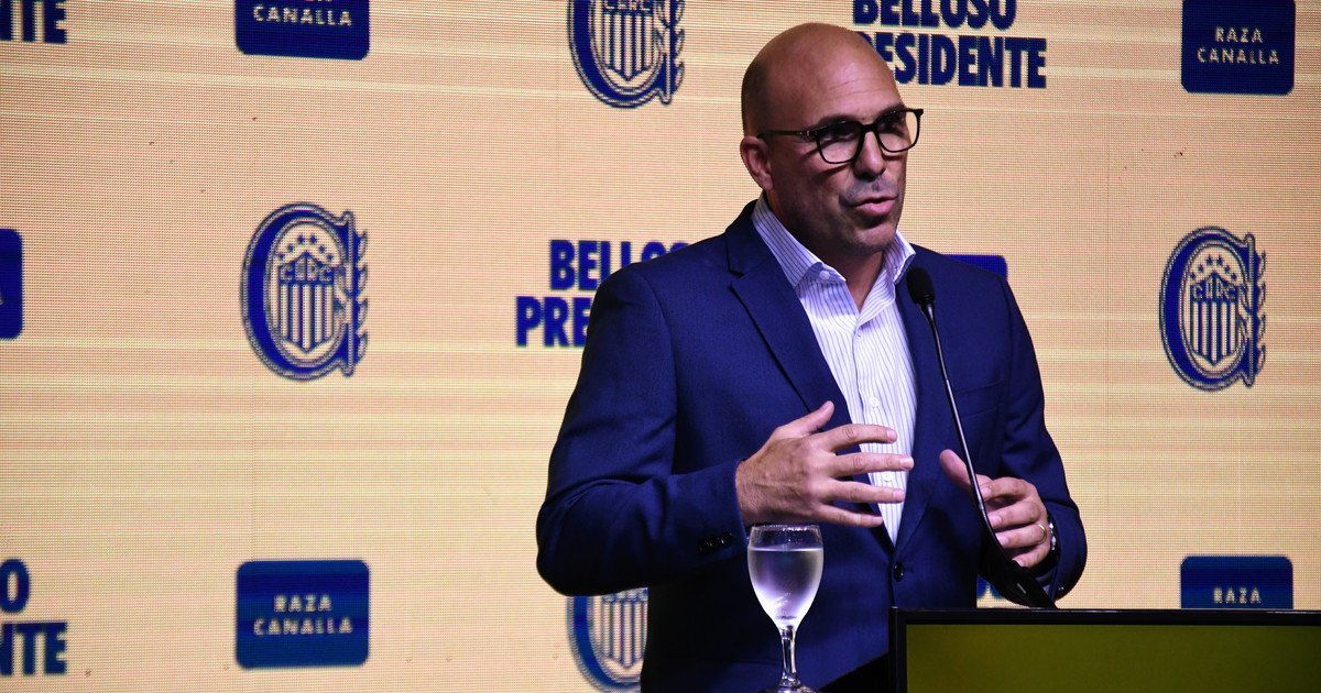Gonzalo Belloso, presidente de Rosario Central, le tiró una chicana al Chacho Coudet: "Si le dice que sí a River, a mí me quedaría incómodo"