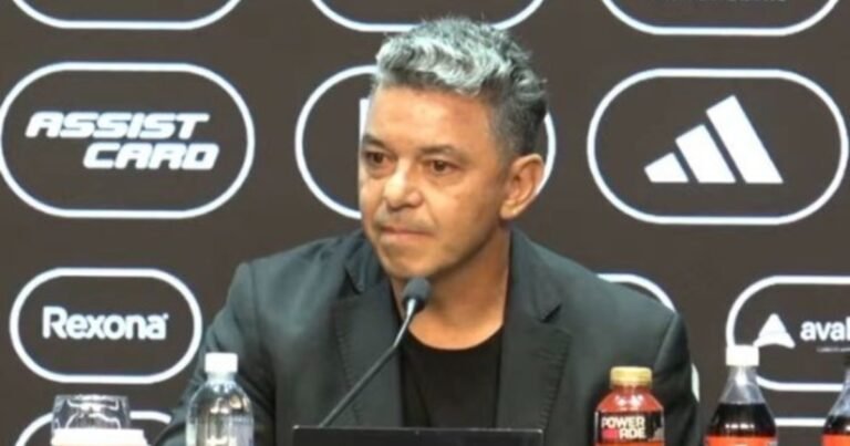 Las últimas palabras de Marcelo Gallardo como entrenador de River: "Les deseo al plantel, al club y a esta dirigencia que se pueda reponer y volver a ponerse de pie"