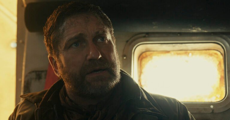 Gerard Butler va de acá para allá para salvar a su familia en El día del fin del mundo: Migración