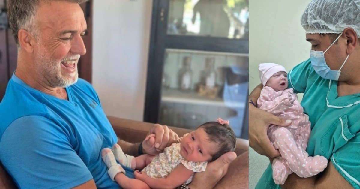 Gabriel Batistuta gritó el gol más esperado tras la llegada de Catalina, su primera nieta: "Es la princesa de la casa"