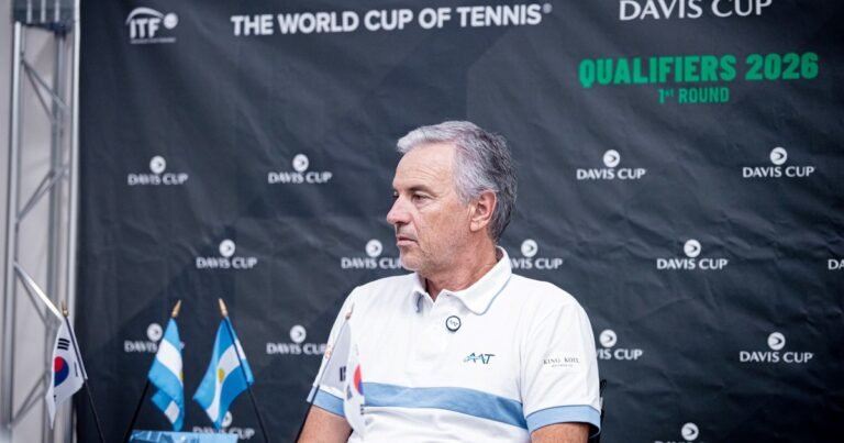 Frana definió los singlistas y el dobles para Argentina vs Corea del Sur: cómo se distribuirán los debutantes para una serie compleja