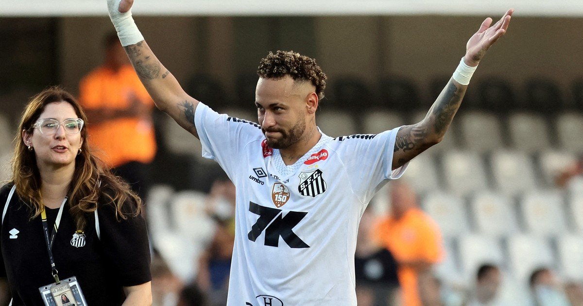 Neymar volvió a jugar en Santos tras 70 días de inactividad: un susto grande por un planchazo y una ilusión enorme