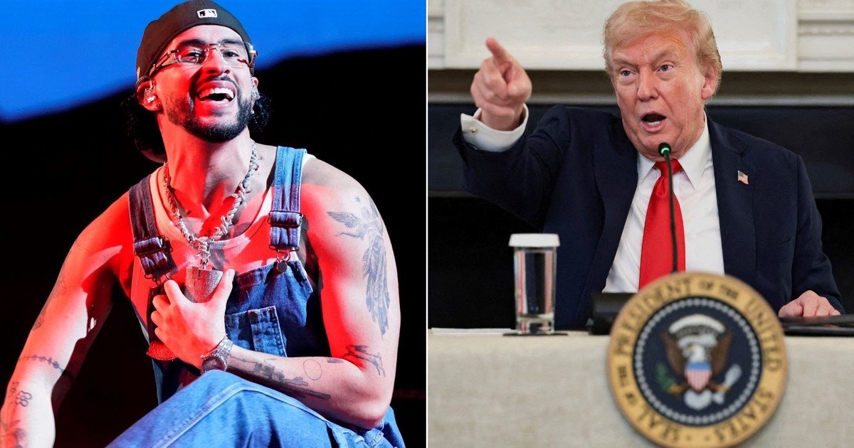 Los estadounidenses se sienten más representados por Bad Bunny que por Donald Trump