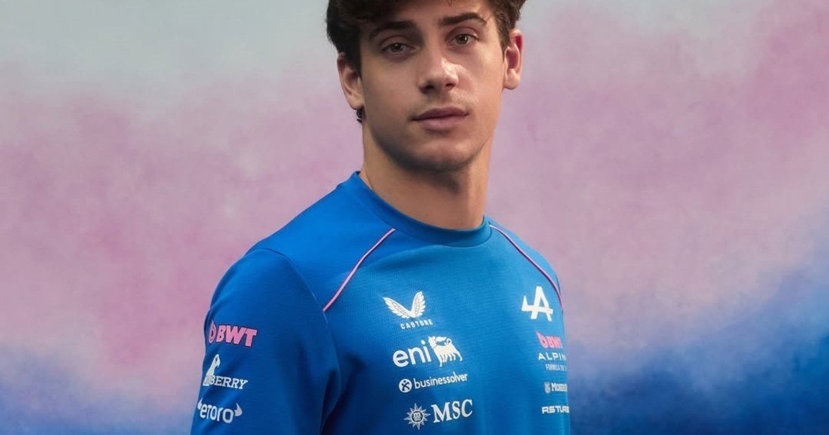 Franco Colapinto, "enamorado" del nuevo Alpine rumbo a los test de Bahréin de la Fórmula 1