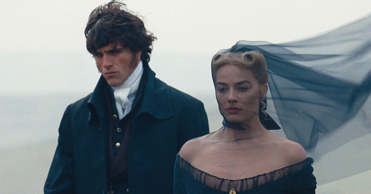 Margot Robbie y Jacob Elordi en Cumbres borrascosas: la pareja más sexual en la película menos erótica