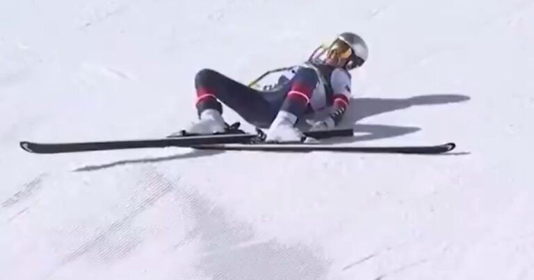 Lindsey Vonn y el momento más dramático de los Juegos Olímpicos de Invierno 2026: lágrimas y gritos de dolor para la reina del esquí alpino