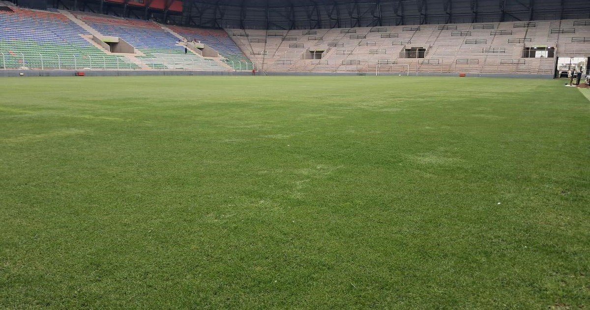 Después del granizo, cómo está La Pedrera, el estadio en el que jugará River por la Copa Argentina y debutará Kendry Páez