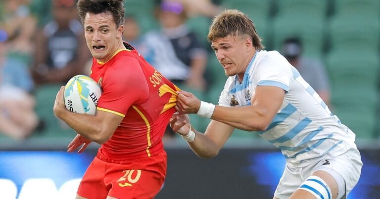 Los Pumas tuvieron otra fase de grupos de pesadilla en el Circuito Mundial de Seven: perdieron los tres partidos en Perth