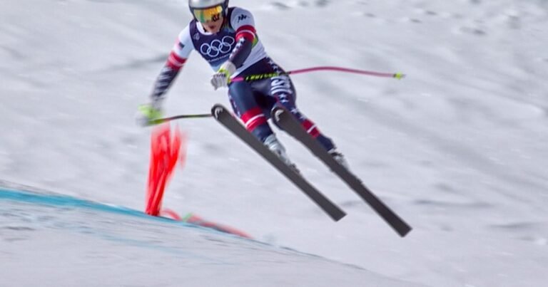La esquiadora Lindsey Vonn sufrió un brutal accidente tras competir con la rodilla rota y abrió el debate sobre los límites en el deporte de elite