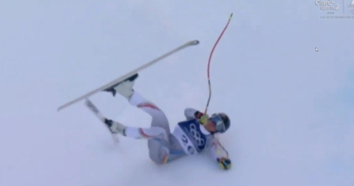 Otra violenta caída en los Juegos Olímpicos de Invierno: la andorrana Cande Moreno sufrió una grave lesión y deberá ser operada