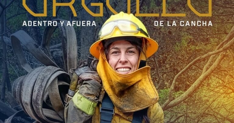 La jugadora de hockey de Boca que hace su pretemporada combatiendo incendios en la Patagonia: "Me crié en el cuartel de bomberos"