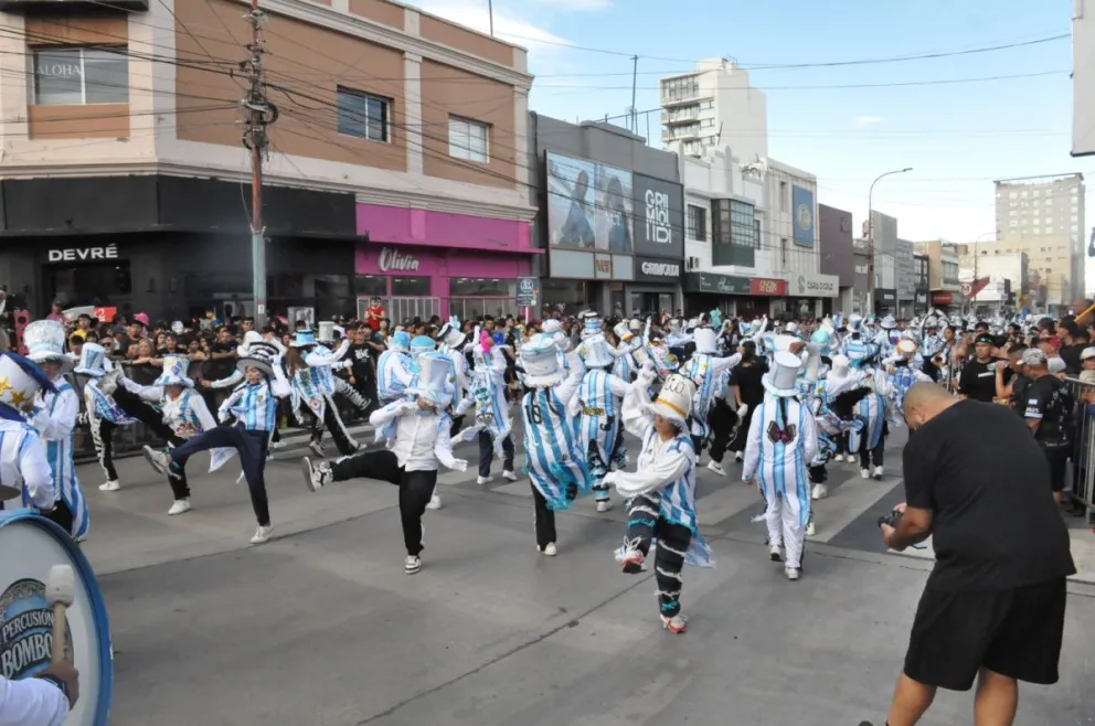 Con gran convocatoria se realizó la primera jornada de los carnavales en Comodoro