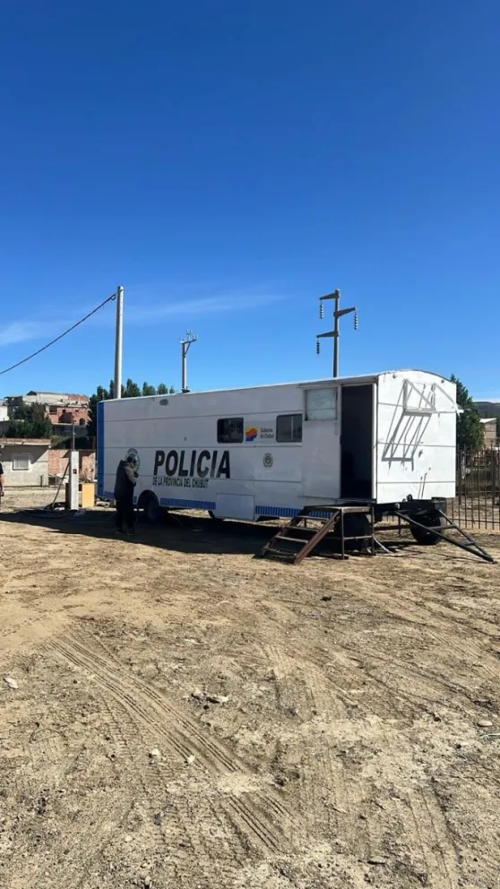 Instalaron una casilla policial en Fracción 14 y anunciaron la construcción de la Comisaría Octava