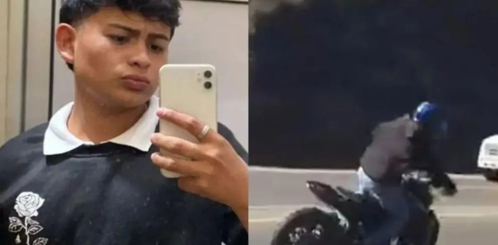 Motociclista grabó el choque en el que murió su amigo en plena ruta