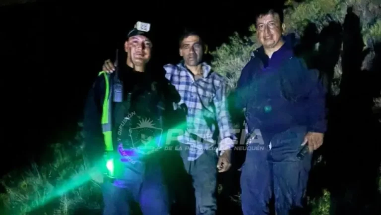 Rescataron a un joven tras días de búsqueda en la zona cordillerana