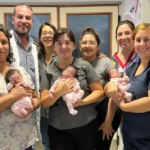 Alta histórica: Las trigemelas que marcaron un antes y un después en el Hospital “María Humphreys”