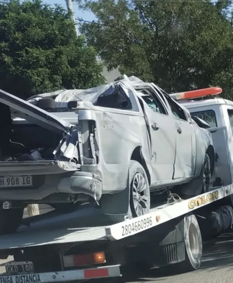 La secretaria de Salud de la Provincia se accidentó en Ruta N° 1