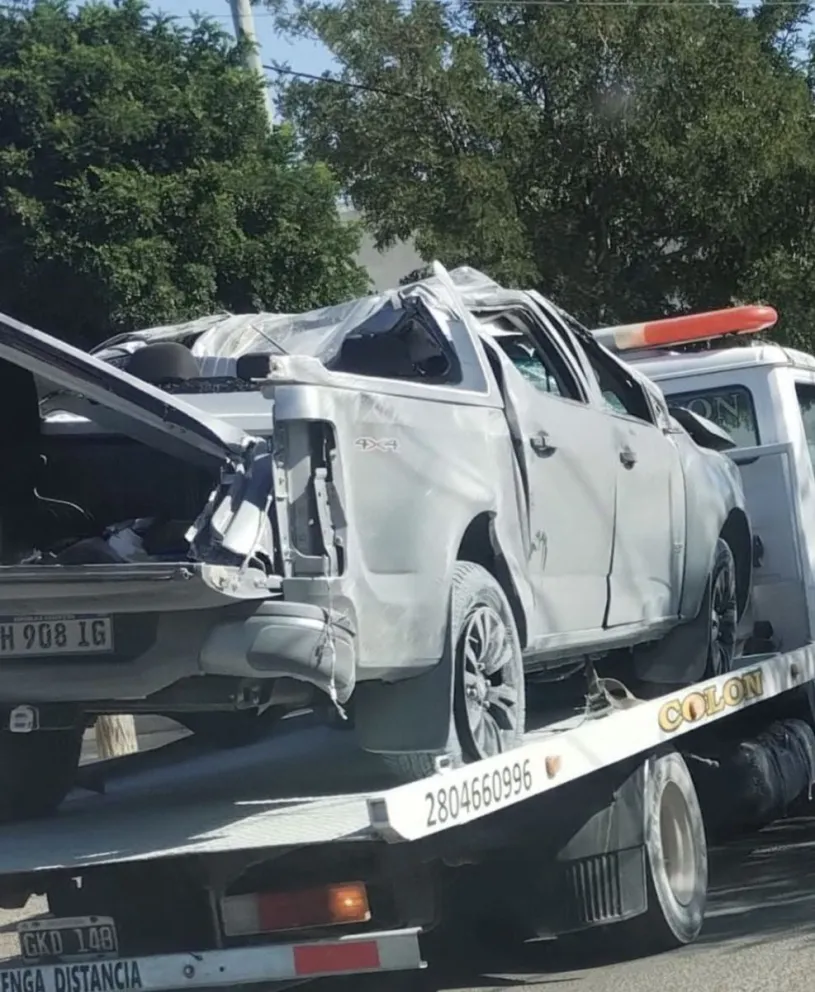 La secretaria de Salud de la Provincia se accidentó en Ruta N° 1