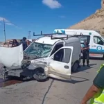 Fuerte choque camino a Laprida