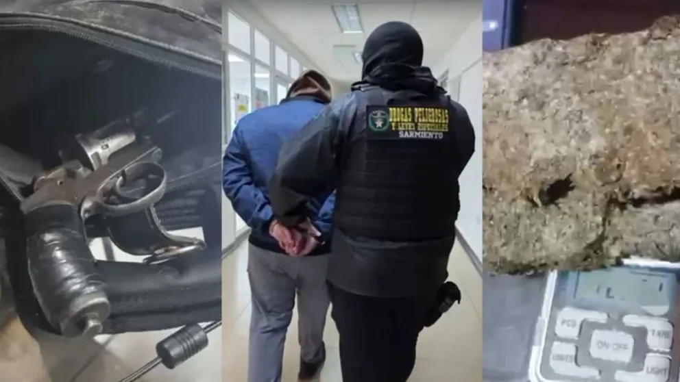 Realizaron tres allanamientos en Sarmiento y Comodoro por venta de drogas y detuvieron a un hombre