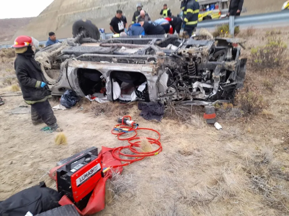 Tragedia en Ruta 3: el relato de un testigo del vuelco fatal de los árbitros