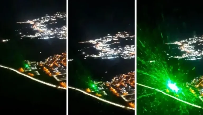 Peligro en el cielo: apuntaron con un láser a un avión del Aeroclub Comodoro Rivadavia