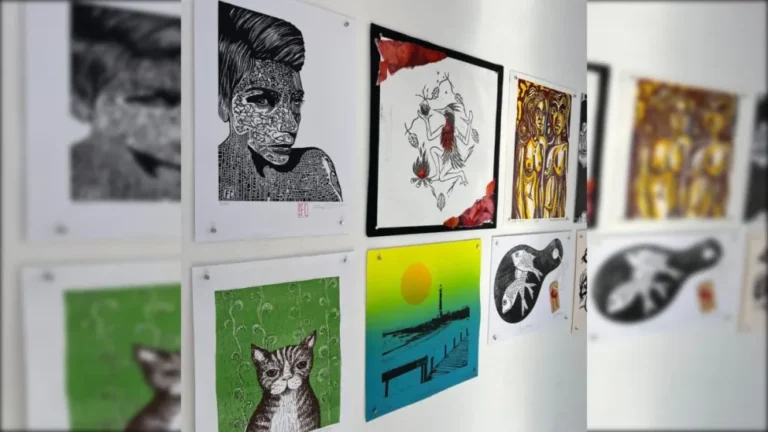 Muestra federal itinerante de grabado fue inaugurada en el Centro Cultural Provincial en Rawson