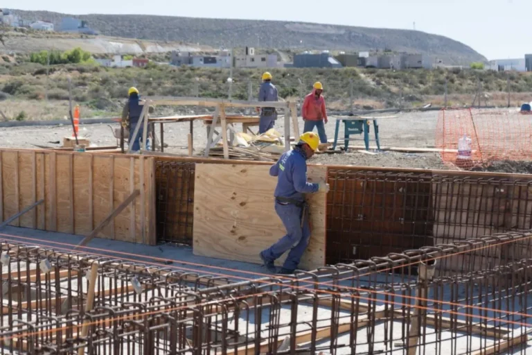 Planta de Tratamiento:  Rada Tilly avanza a paso firme en su megaobra de saneamiento ambiental