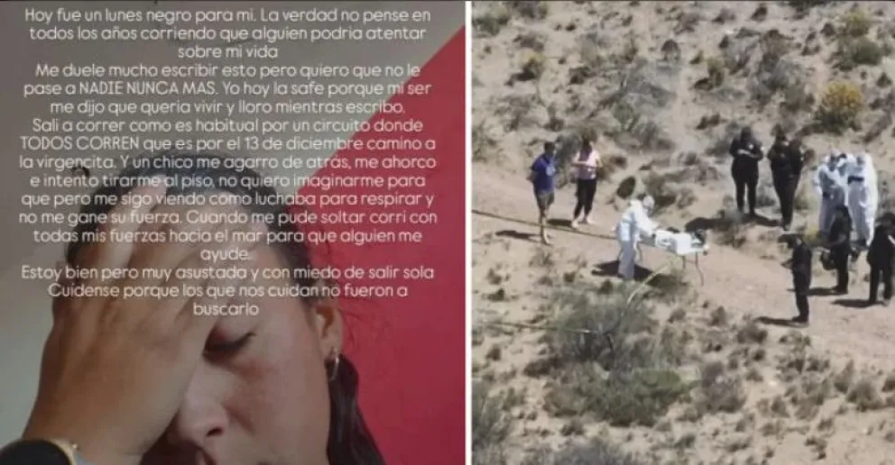 Detuvieron a un sospechoso por el ataque a la runner en el descampado de Caleta Olivia