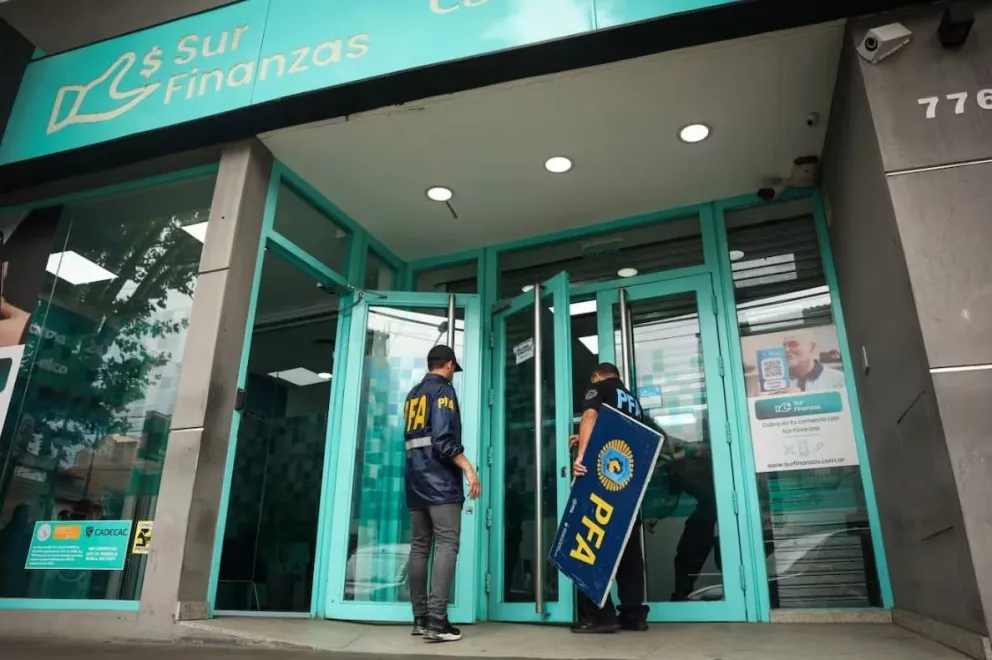 Allanamientos y detenciones por supuesta destrucción de evidencias en Sur Finanzas