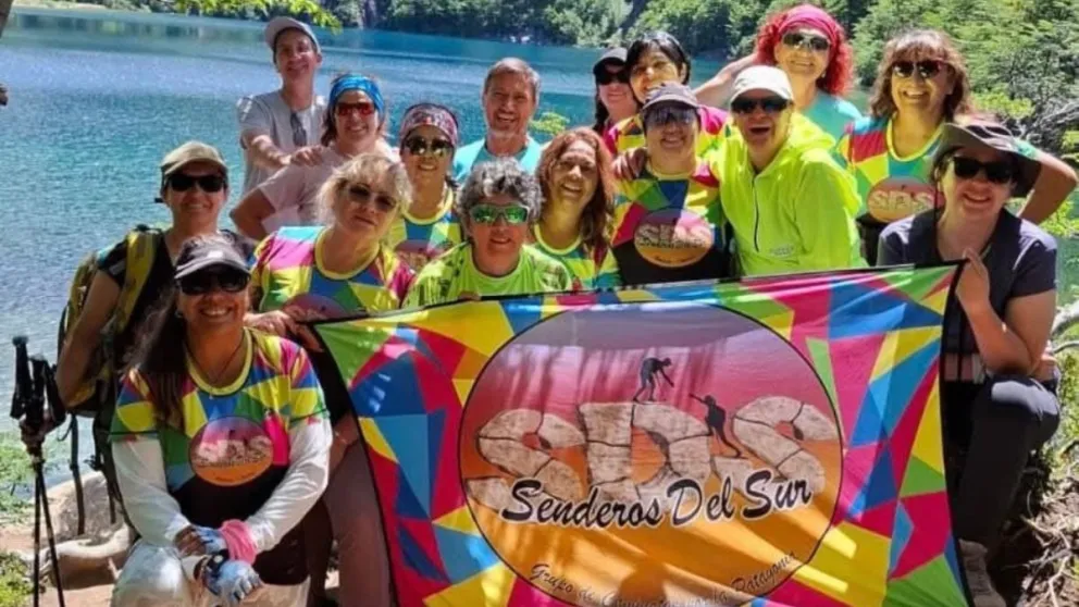 El grupo de trekking "Senderos del Sur" celebró 4 años