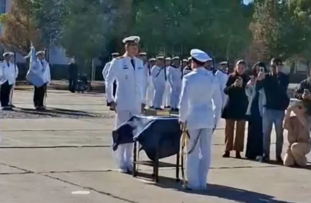 Traspaso de mando en la Base Aeronaval Almirante Zar