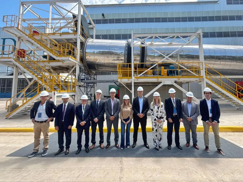 El Gobierno participó de la inauguración de una planta industrial de Dreyfus en Timbúes