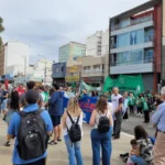 En Comodoro se movilizaron en rechazo a la Reforma Laboral