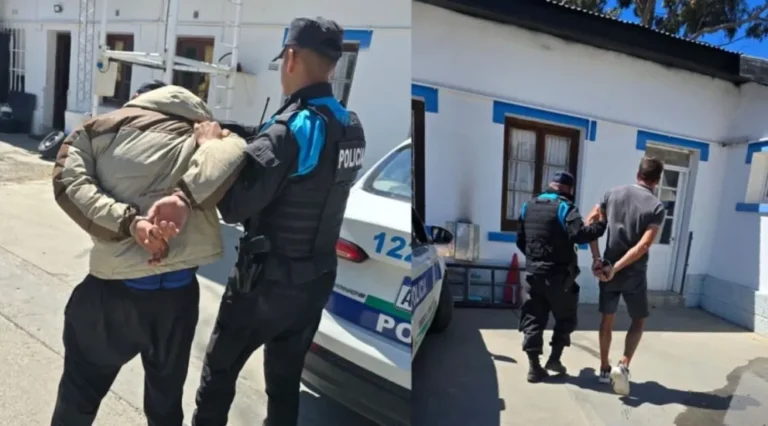 Detienen a dos hombres por robo de cables en el Camino Roque González