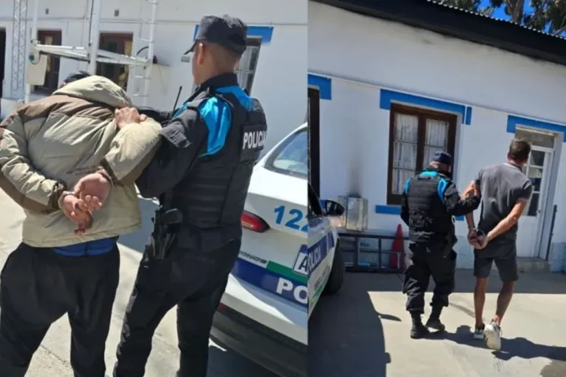 Detienen a dos hombres por robo de cables en el Camino Roque González