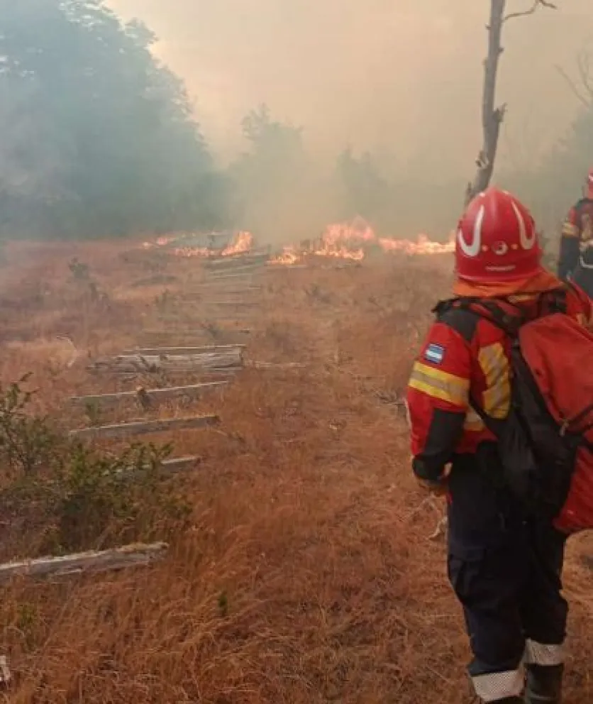 El intendente de Epuyén confirmó que se incendiaron un centenar de viviendas