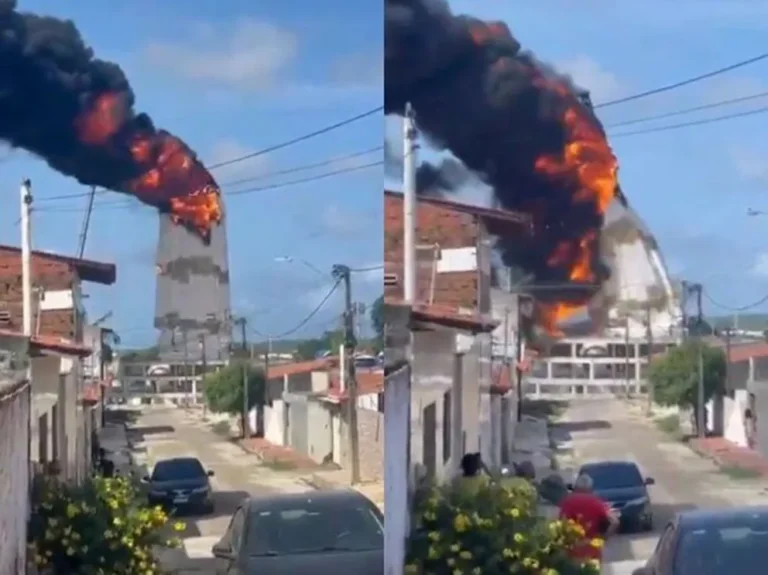 Un incendio destruyó la estatua de la Virgen de Fátima en Brasil