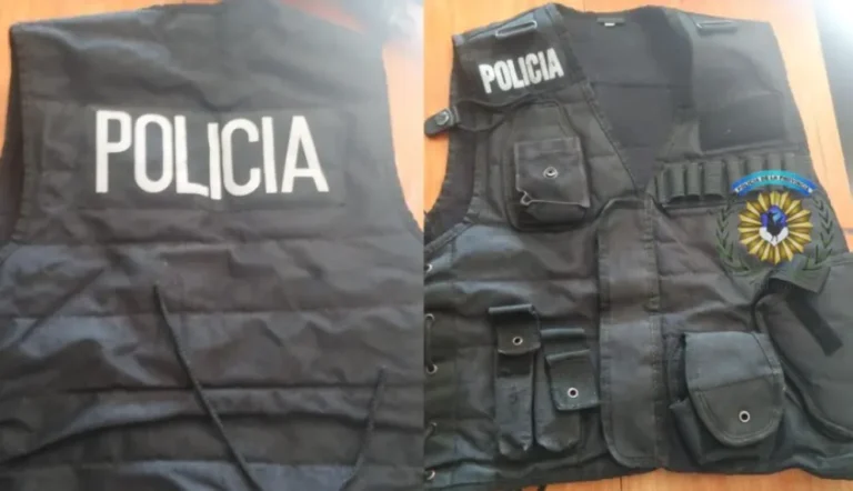 Rawson: Recuperan un chaleco de la Policía y radios robadas en el San Ramón