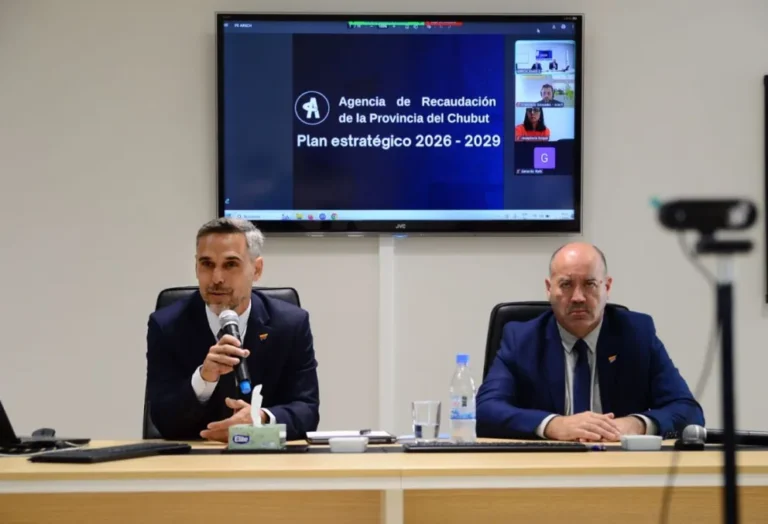La Agencia de Recaudación del Chubut presentó su Plan Estratégico 2026-2029 ante trabajadores del organismo