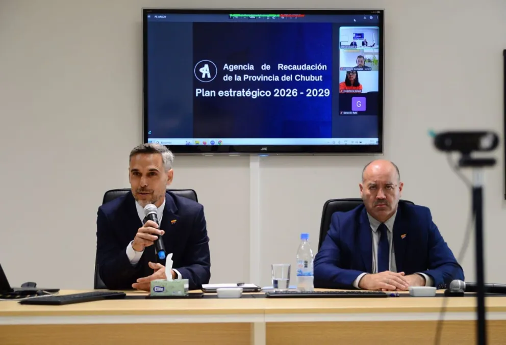 La Agencia de Recaudación del Chubut presentó su Plan Estratégico 2026-2029 ante trabajadores del organismo
