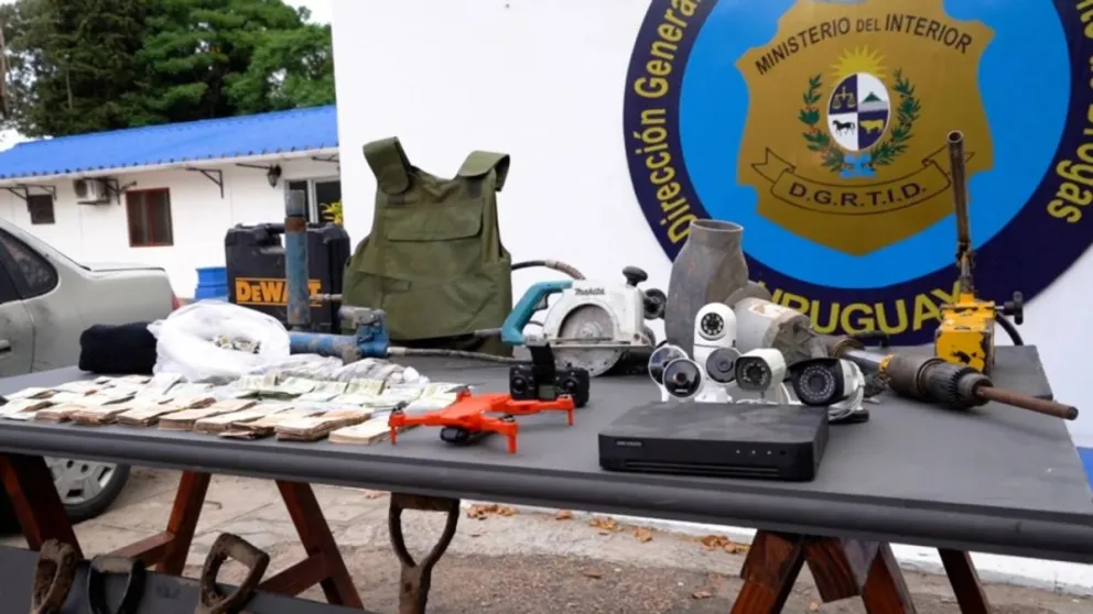 Cayó una banda internacional que construyó un túnel para asaltar un banco